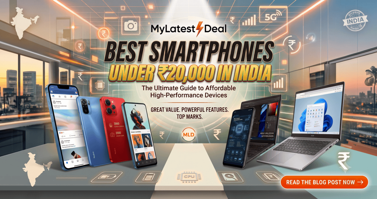 Best Smartphones Under ₹20,000 in India